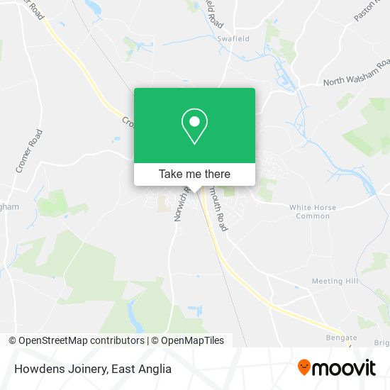 Howdens Joinery map