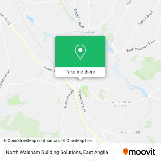 North Walsham Building Solutions map