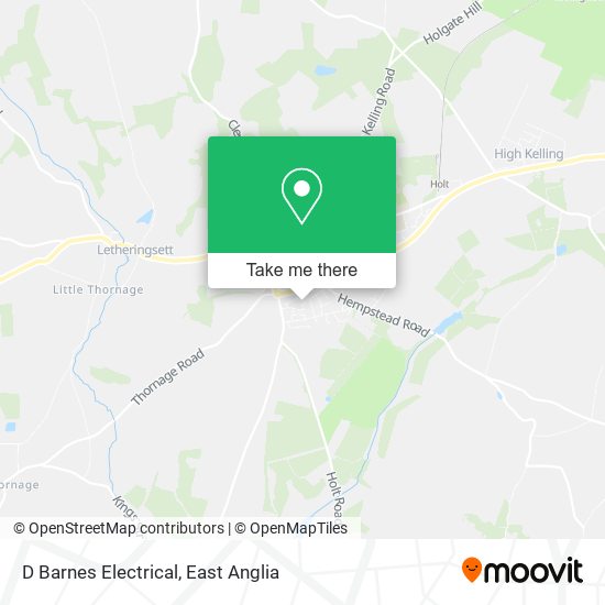 D Barnes Electrical map