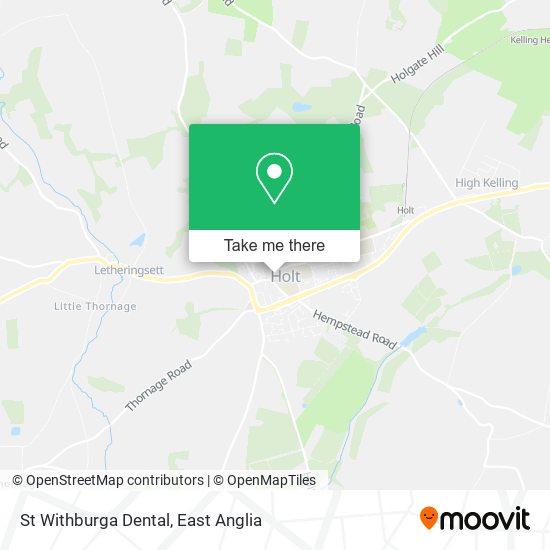 St Withburga Dental map