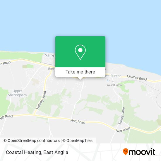 Coastal Heating map