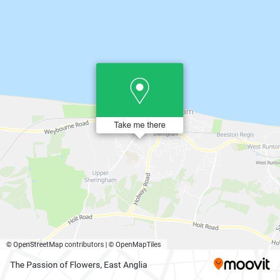 The Passion of Flowers map