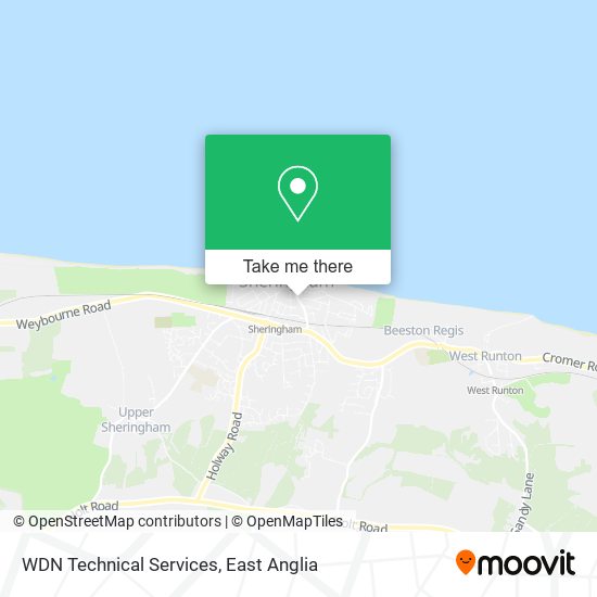 WDN Technical Services map