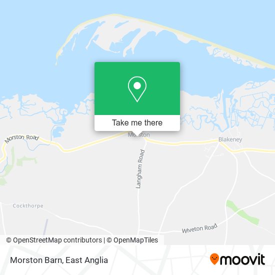 Morston Barn map