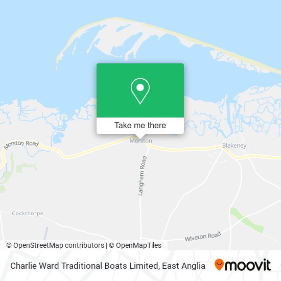 Charlie Ward Traditional Boats Limited map