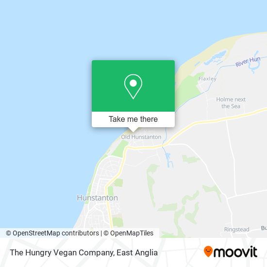 The Hungry Vegan Company map