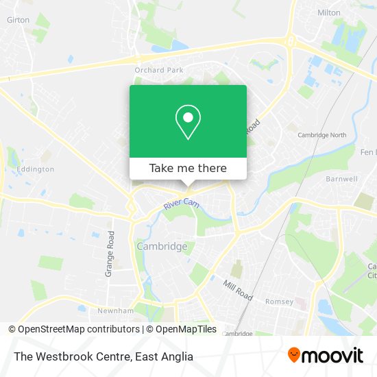 The Westbrook Centre map