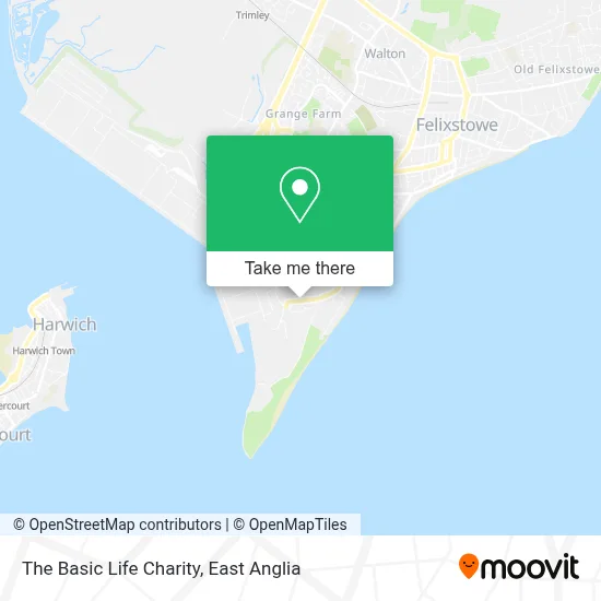 The Basic Life Charity map