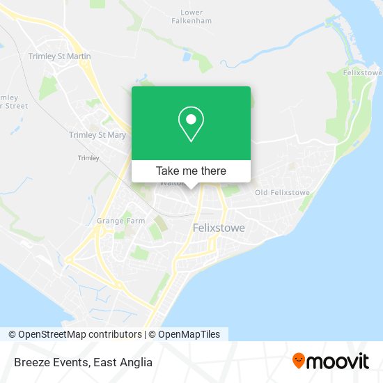 Breeze Events map