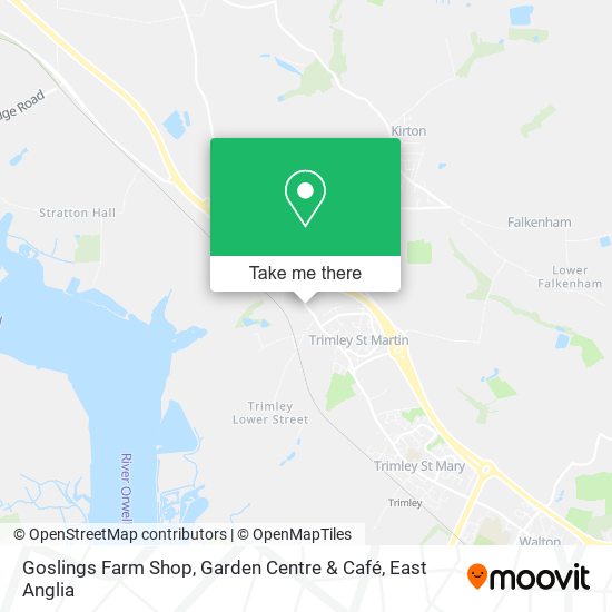 Goslings Farm Shop, Garden Centre & Café map