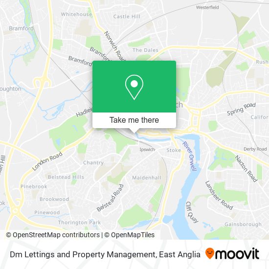 Dm Lettings and Property Management map