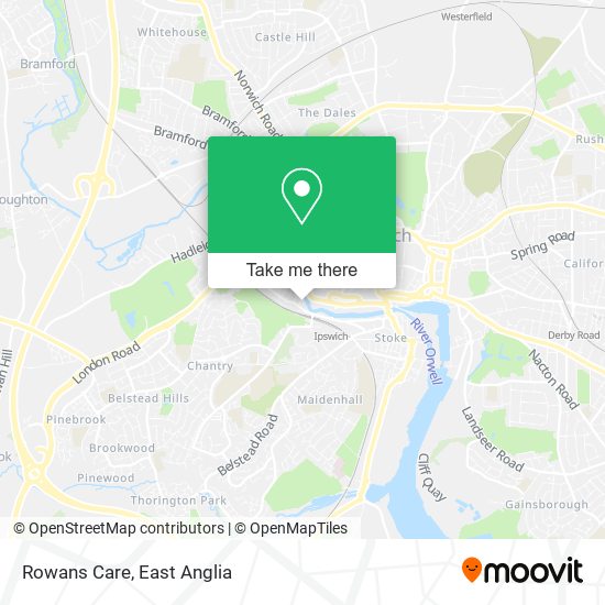 Rowans Care map