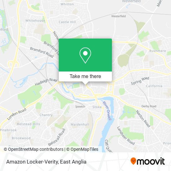 Amazon Locker-Verity map