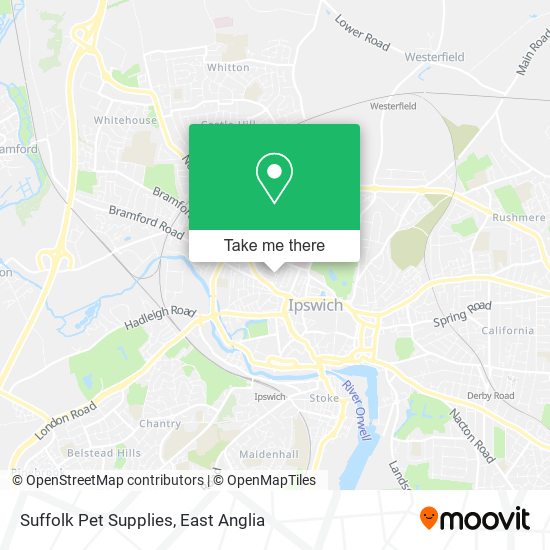 Suffolk Pet Supplies map