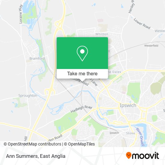 Ann Summers map