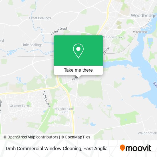 Dmh Commercial Window Cleaning map