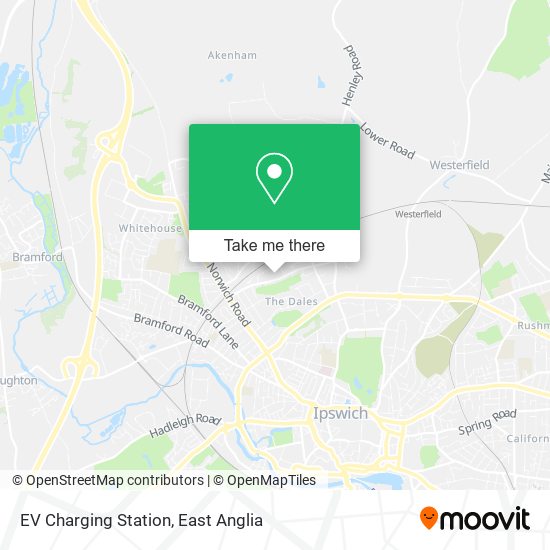 EV Charging Station map