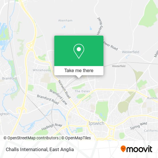 Challs International map