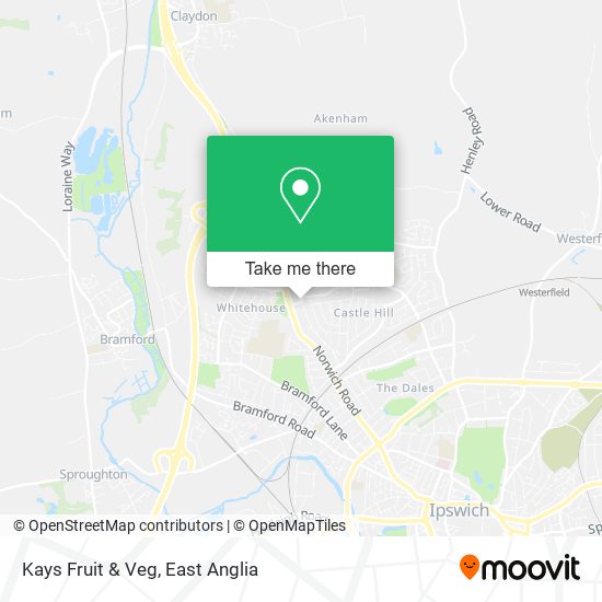 Kays Fruit & Veg map