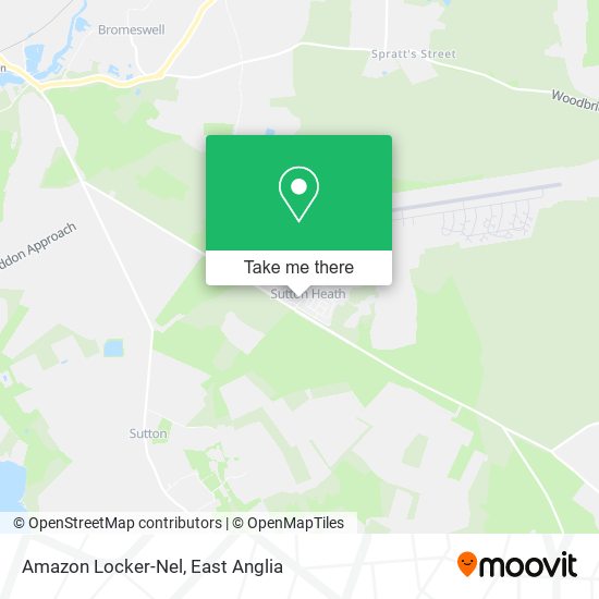 Amazon Locker-Nel map