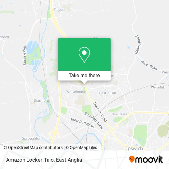 Amazon Locker-Taio map