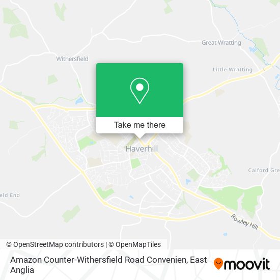 Amazon Counter-Withersfield Road Convenien map