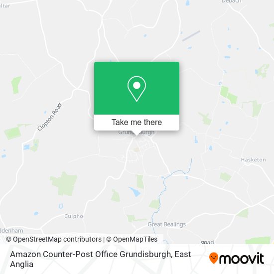 Amazon Counter-Post Office Grundisburgh map