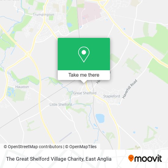 The Great Shelford Village Charity map