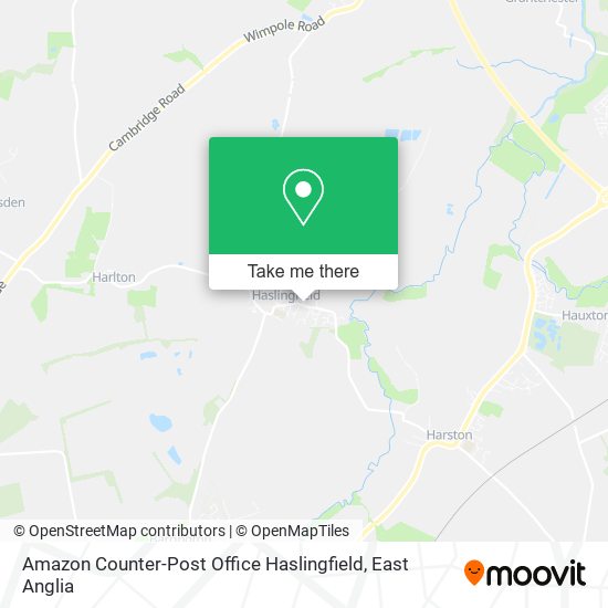 Amazon Counter-Post Office Haslingfield map