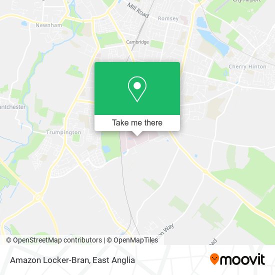 Amazon Locker-Bran map