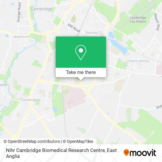 Nihr Cambridge Biomedical Research Centre map