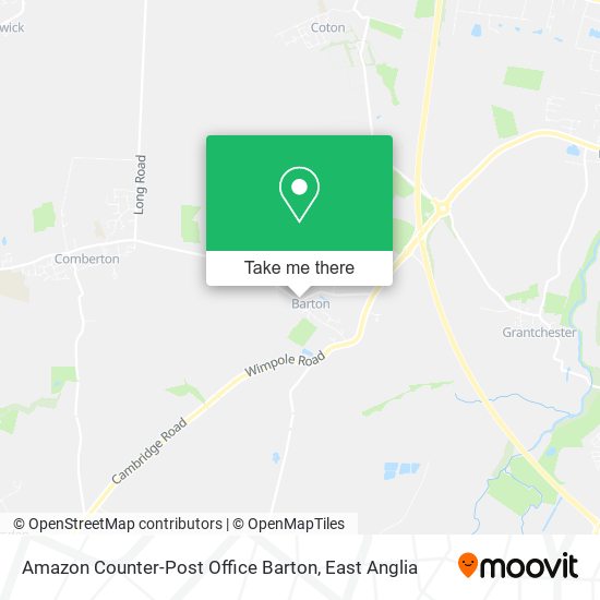 Amazon Counter-Post Office Barton map