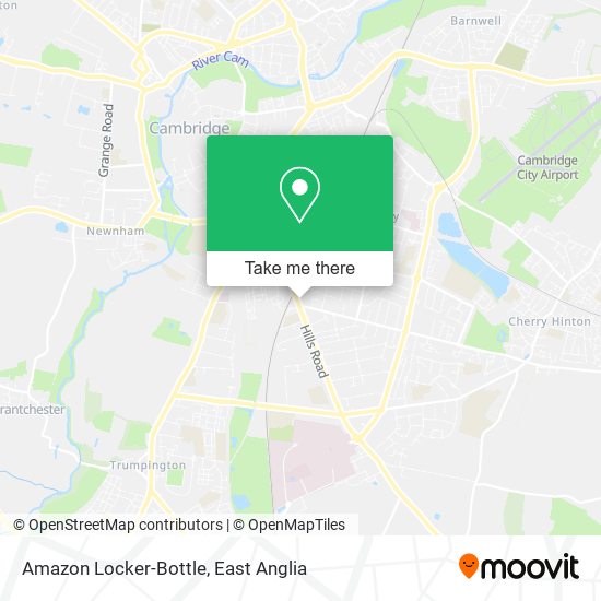 Amazon Locker-Bottle map