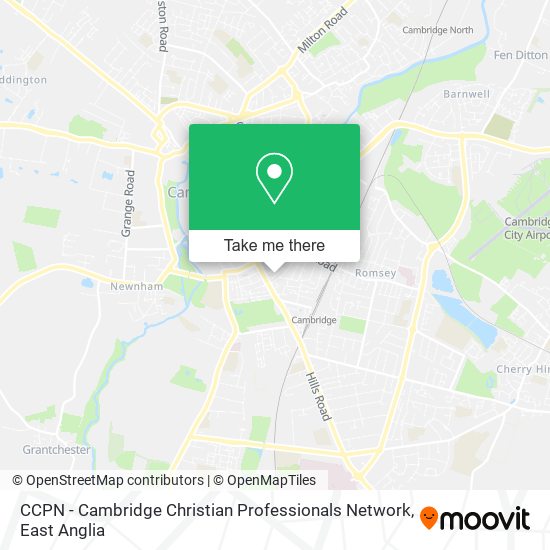 CCPN - Cambridge Christian Professionals Network map