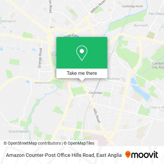 Amazon Counter-Post Office Hills Road map
