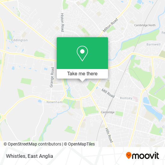 Whistles map