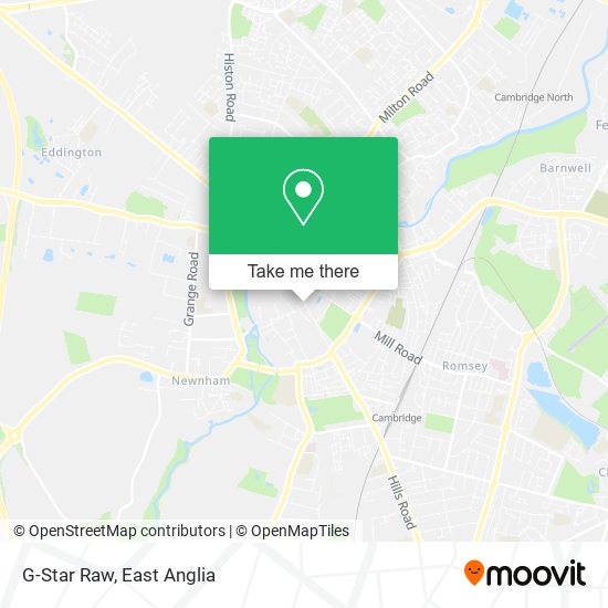 G-Star Raw map