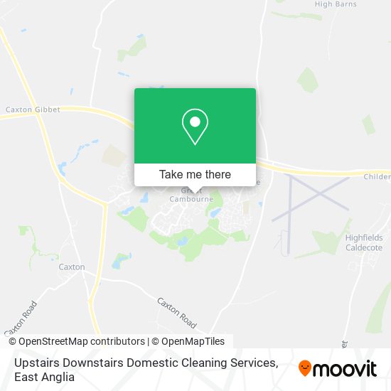 Upstairs Downstairs Domestic Cleaning Services map