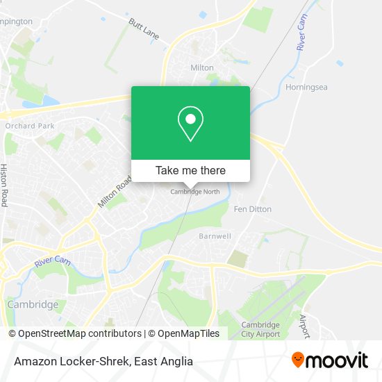 Amazon Locker-Shrek map