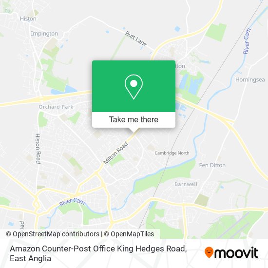 Amazon Counter-Post Office King Hedges Road map