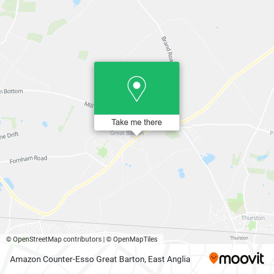 Amazon Counter-Esso Great Barton map