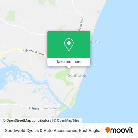 Southwold Cycles & Auto Accessories map