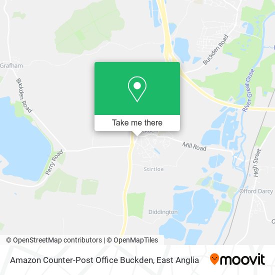 Amazon Counter-Post Office Buckden map