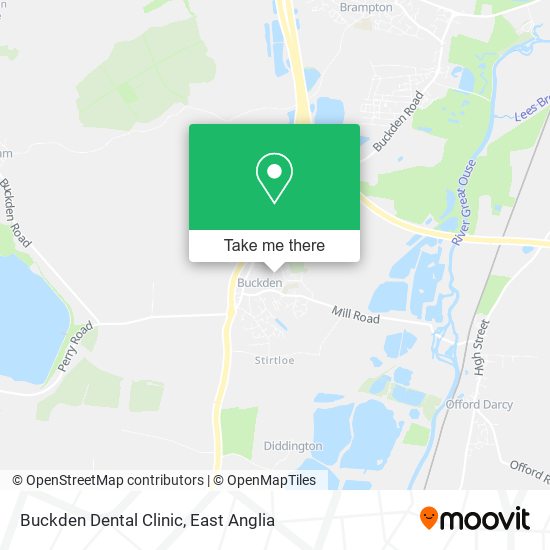 Buckden Dental Clinic map