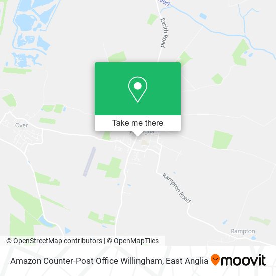 Amazon Counter-Post Office Willingham map