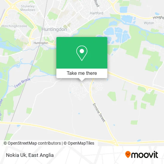 Nokia Uk map