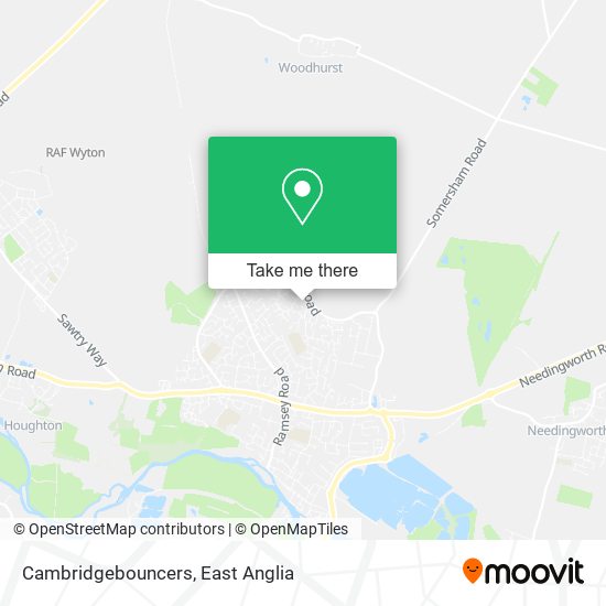 Cambridgebouncers map