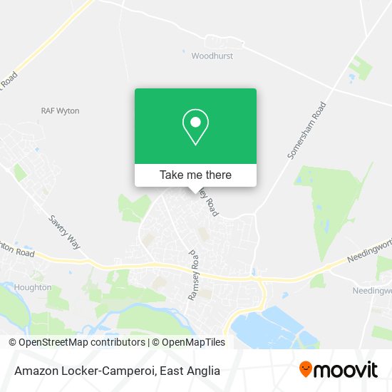 Amazon Locker-Camperoi map