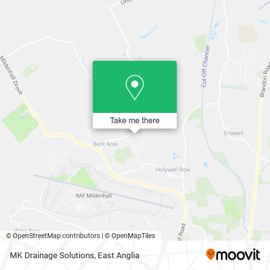 MK Drainage Solutions map