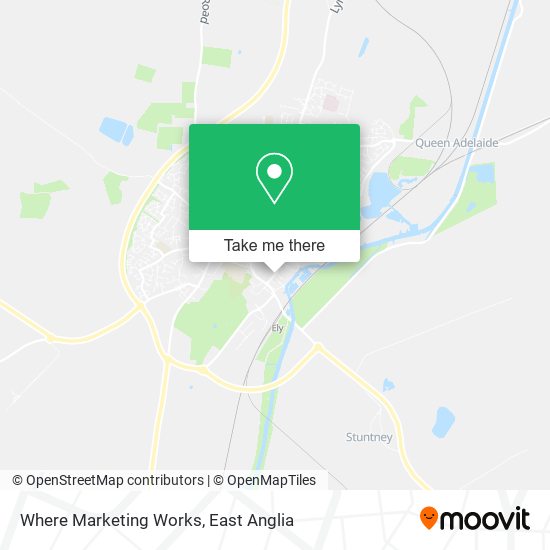 Where Marketing Works map